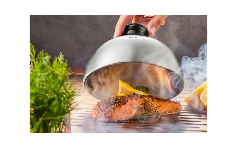 Burger en smeltende bel BBQ Gefu