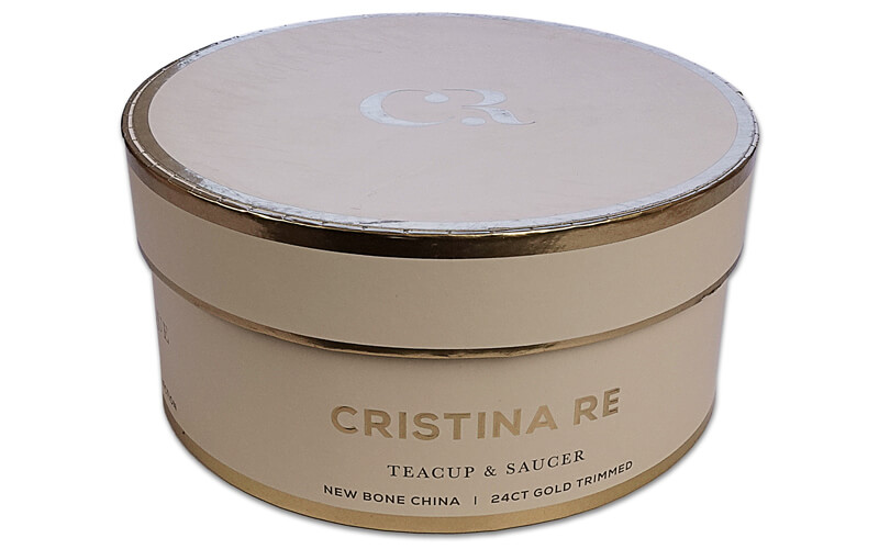 Kop & Schotel Ivoor 24kr Goud Christina Re