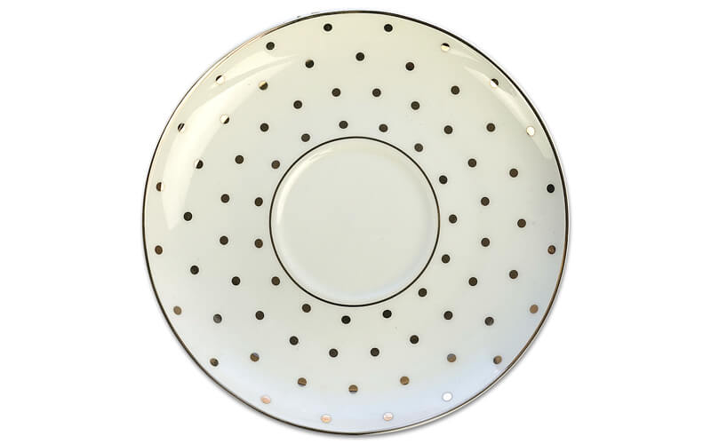 Kop & Schotel Polka 24kr Goud Christina Re