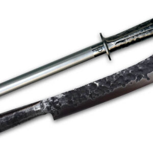 Forged Brute Slagersmes & Aanzetstaal Set