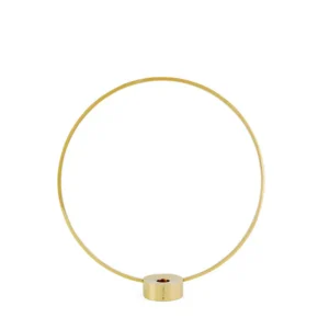 Luxe Kandelaar Rond messing 'Gloria' Klong Klein