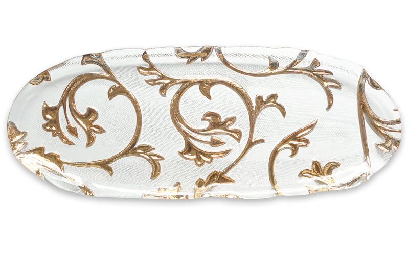 Glazen Cakeschaal Bisanzio-IVV