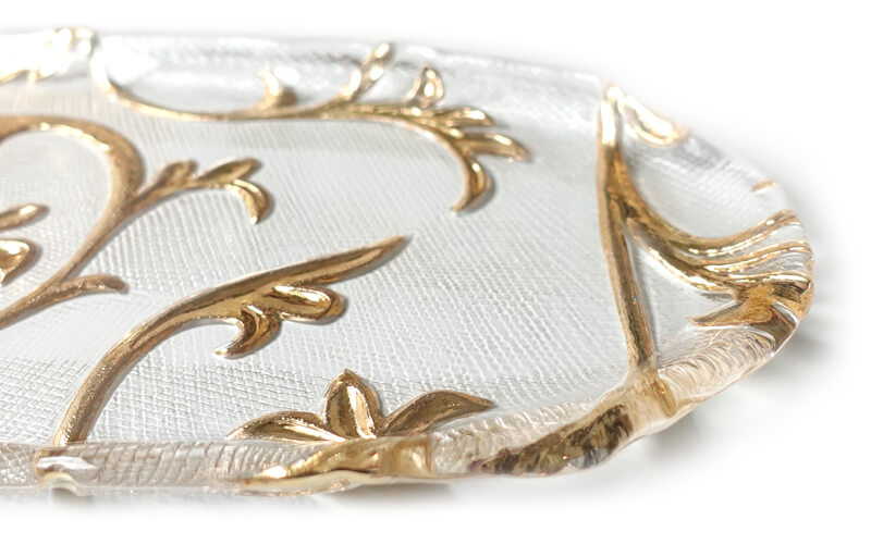 Glazen Cakeschaal Bisanzio-IVV