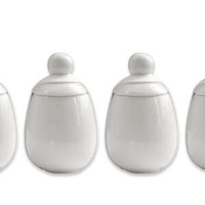 Äggcøddler Wit Malin Set-4