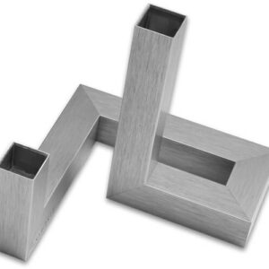 Kandelaar P-TUBE  t.b.v. Vierkante Kaarsen