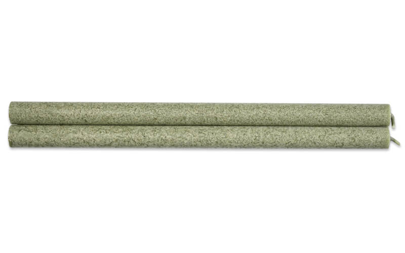 Kaarsen Olijf 35cm 2 Stuks Rondo