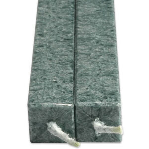 Vierkante Kaarsen Klimop 2 Stuks Amabiente