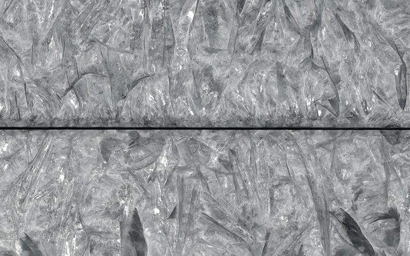 Vierkante Kaarsen Zilvergrijs 2 Stuks Amabiente