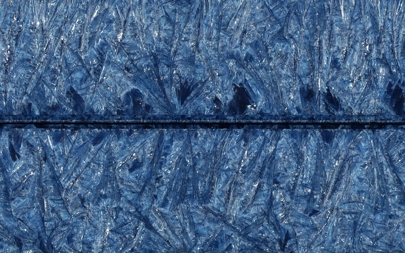 Vierkanten Kaarsen Nachtblauw 2 Stuks Amabiente