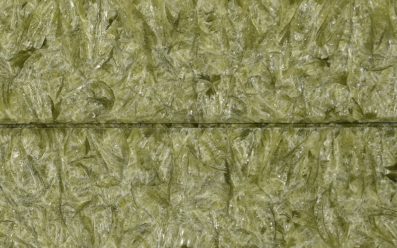 Vierkanten Kaarsen Olijf 2 Stuks Amabiente