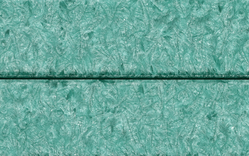 Vierkanten Kaarsen Smaragd 2 Stuks Amabiente