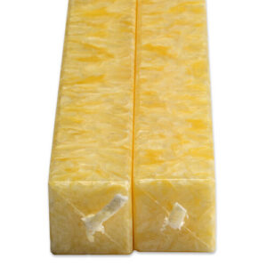 Vierkanten Kaarsen Vanille 2 Stuks Amabiente