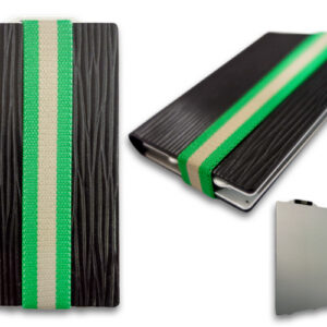 Q7 Wallet Zwart Wave