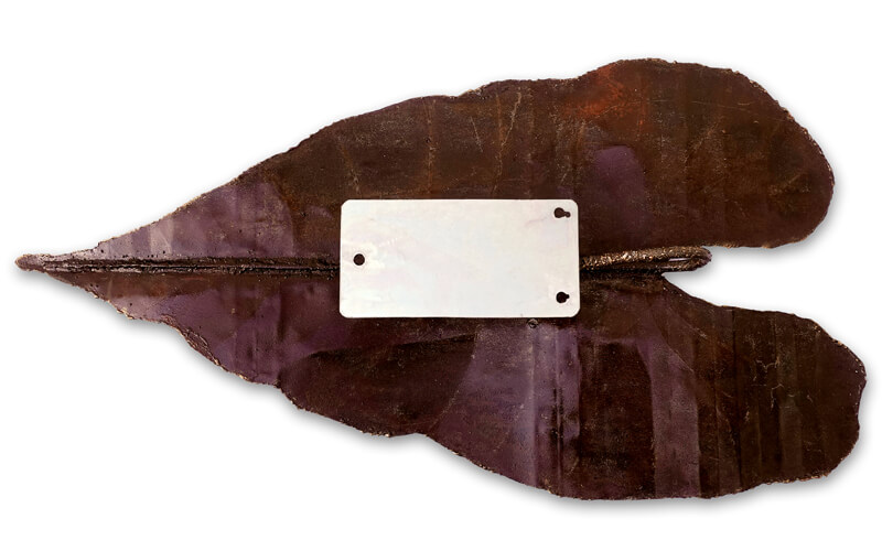 Olifantsoor Metaal 3D Wandarmatuur