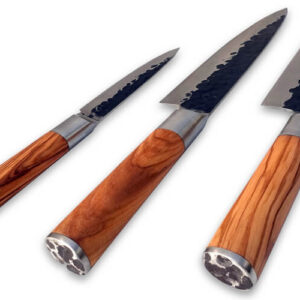 Forged Olive Keukenmessen set 3-Delig