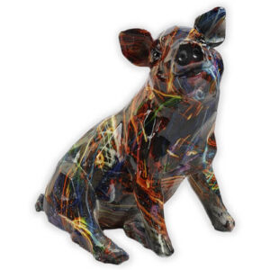 Varkentje Beeldje Polystone