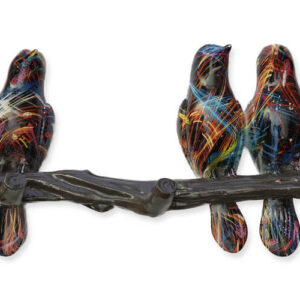 Vogeltjes op tak Polystone