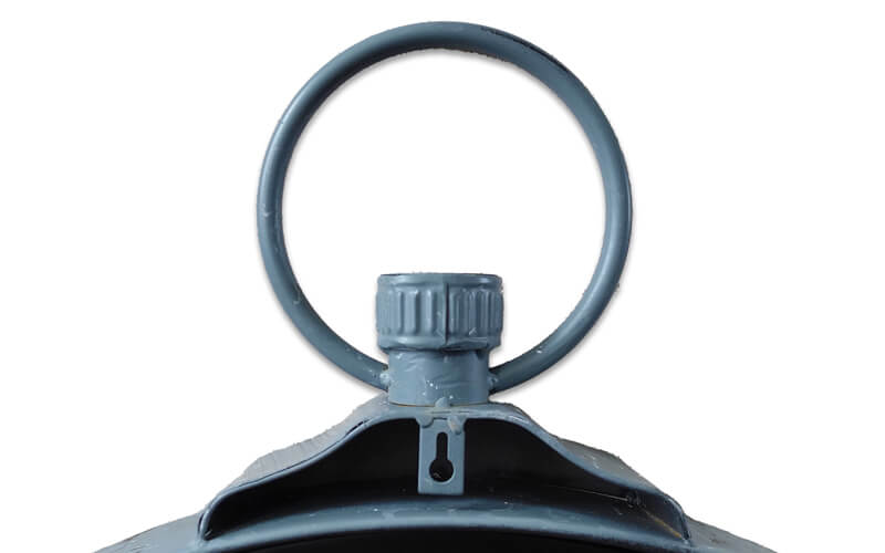 Wandklok Metaal Blauw Ø 67cm