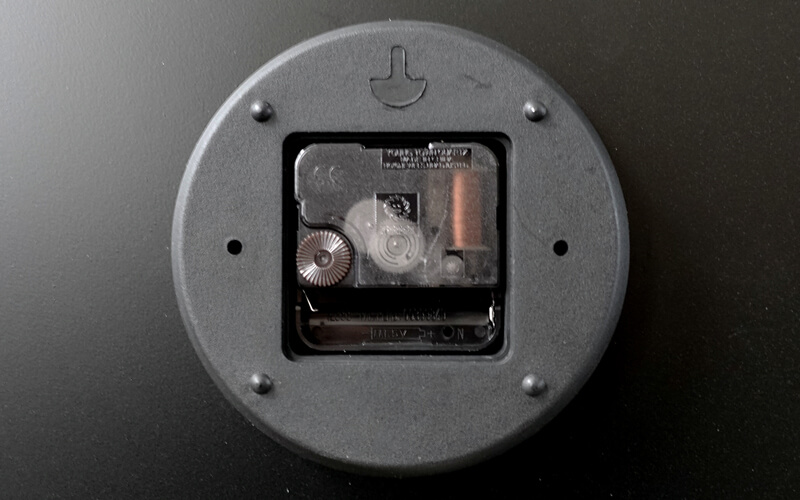 Wandklok Metaal Blauw Ø 67cm