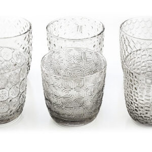 Waterglazen Sixties-IVV Duifgrijs