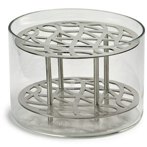 Luxe Bloemenvaas ÄNG zilver Klong