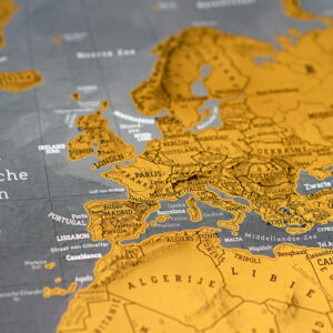 Wereldkaart om te Krassen (84 x 59cm)