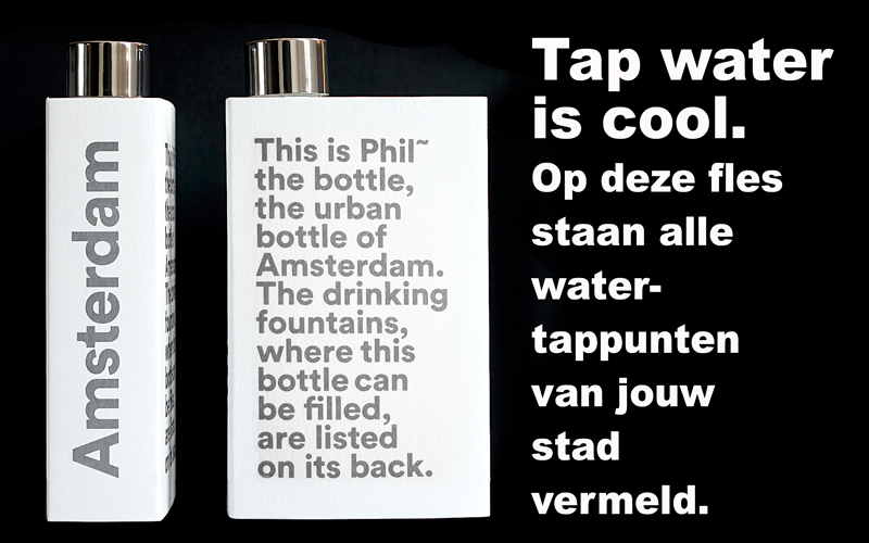 Waterfles Hervulbaar Copenhagen