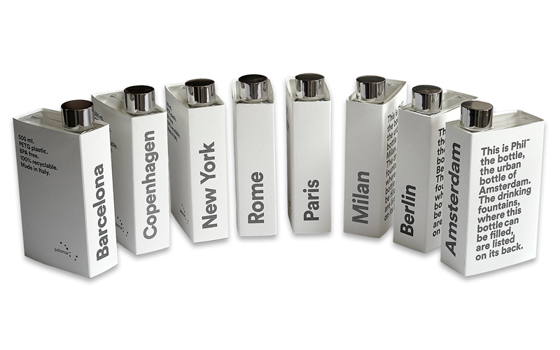 Waterfles Hervulbaar Copenhagen