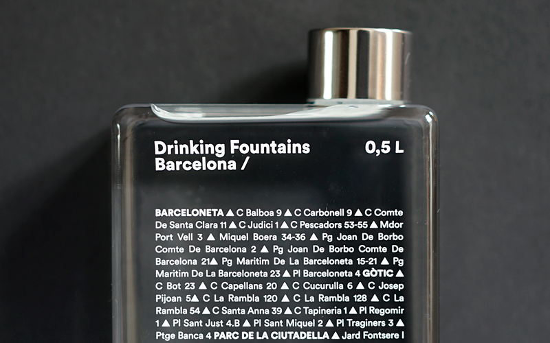 Waterfles Hervulbaar Barcelona