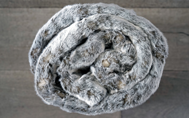 Plaid Cocooning Donkere Sensatie