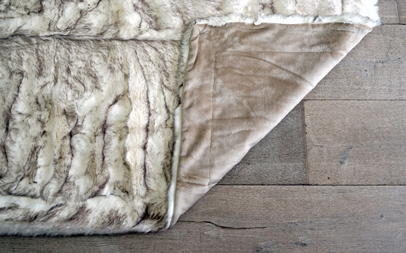 Plaid Cocooning Sensation Beige