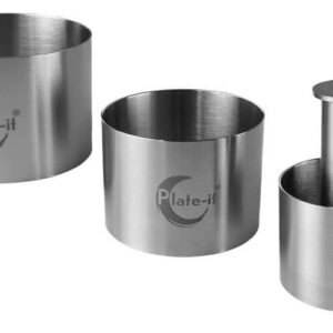 Garneerringen met Pusher Plate-it