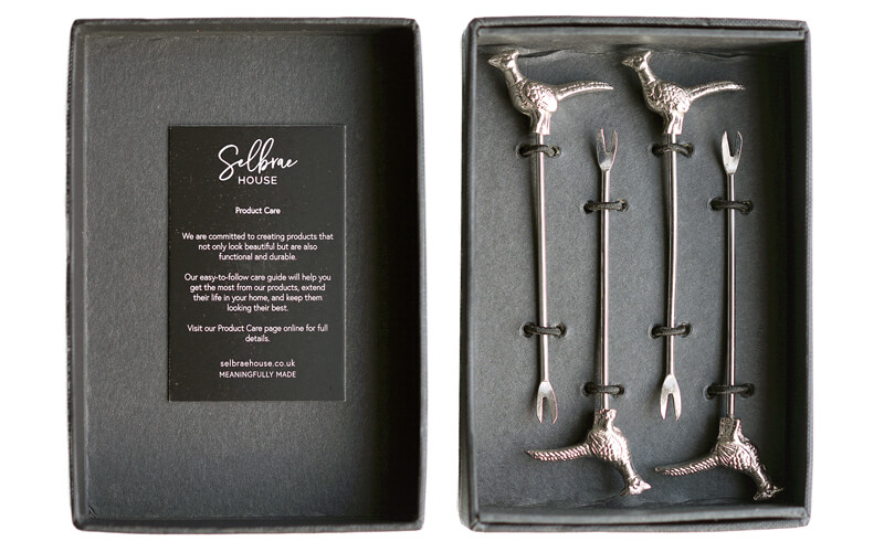 Olijfprikkers Fazant Selbrae house