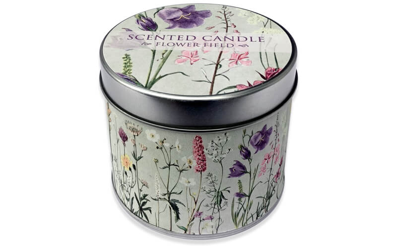 Geurkaars in Blik Flowers Wilde bloemen