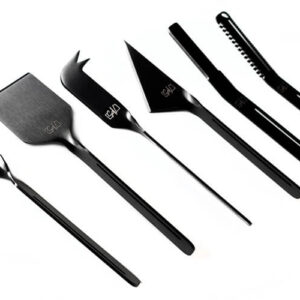 Kaas-Boter Messenset Mat-zwart Style-de-Vie