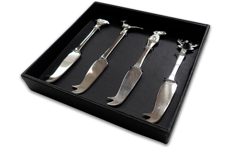 Kaasmesjes met Landdieren 4-delig