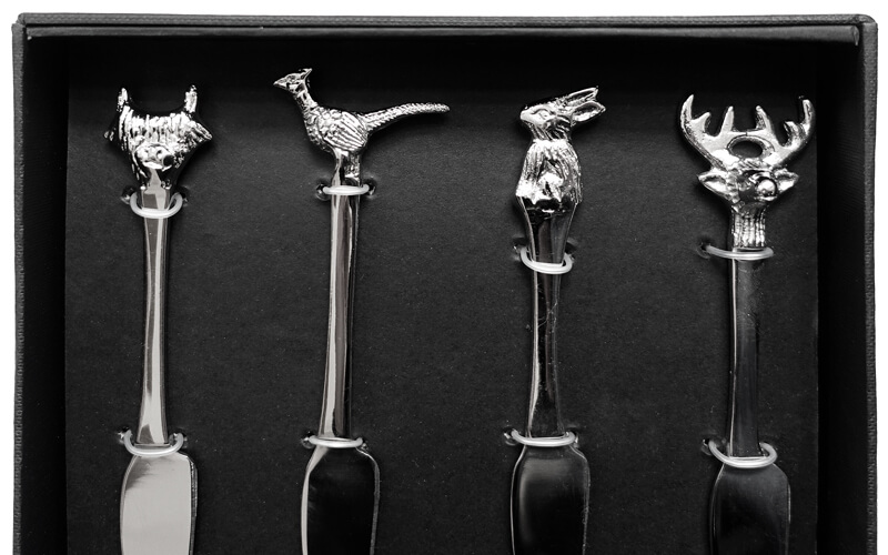 Kaasmesjes met Landdieren 4-delig