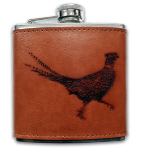 Leren Heupfles Fazant Sebrae house