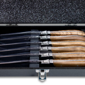 Vleesmessen Luxery Line Wortelhout Laguiole