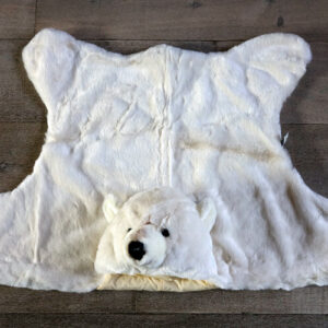 IJsbeer Vloerkleed- Verkleedpak Wild & Soft