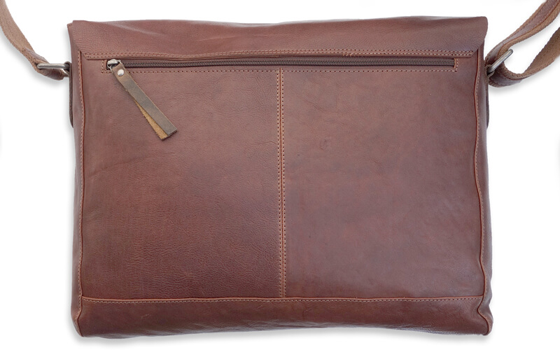 Leren Schoudertas Kaszer Cognac