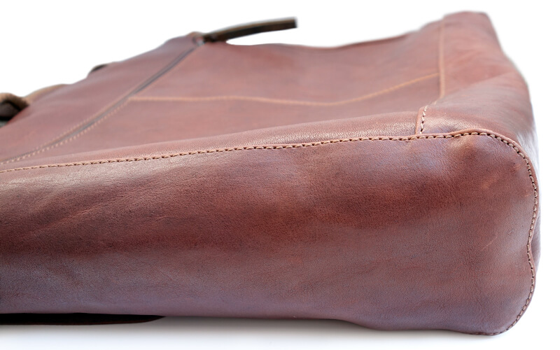 Leren Schoudertas Kaszer Cognac