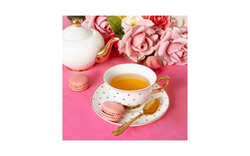 Kop & Schotel Polka 24kr Goud Christina Re