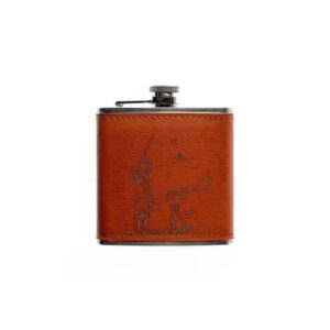 Leren Heupfles Jager Sebrae house