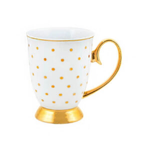 Mok Ivoor Polka 24kr Goud Christina-Re