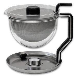Theepot met geïntegreerde brander Mono