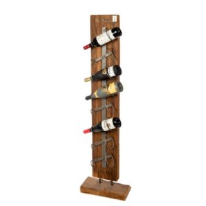 Teakhouten Wijnrek - 8 flessen