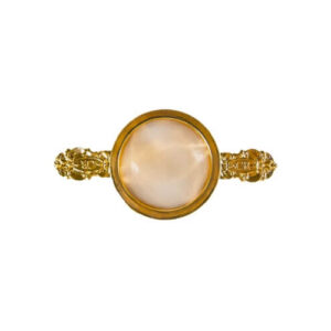 Vintage Theezeefje 24kr Goud Verguld Christina Re