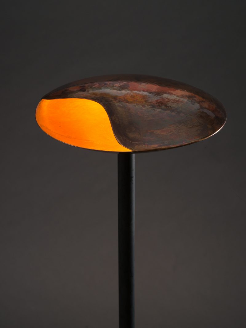 Koperen staande Schemerlamp Kachuwa