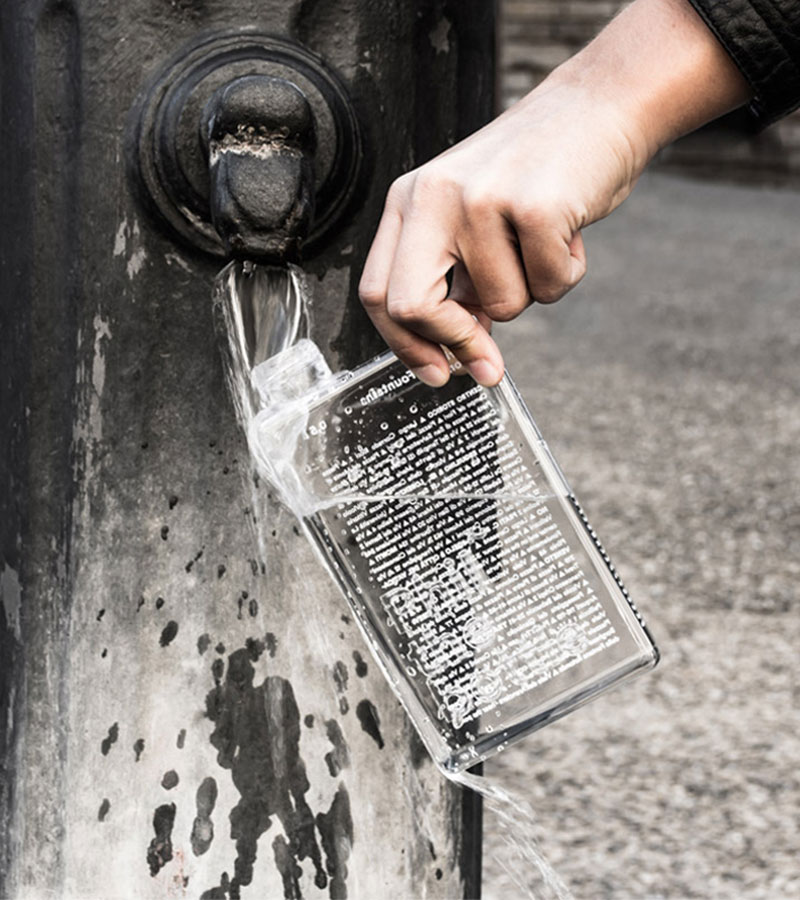 Waterfles Hervulbaar Rome